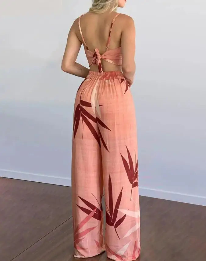 Chic Sleeveless V-Neck Jumpsuit