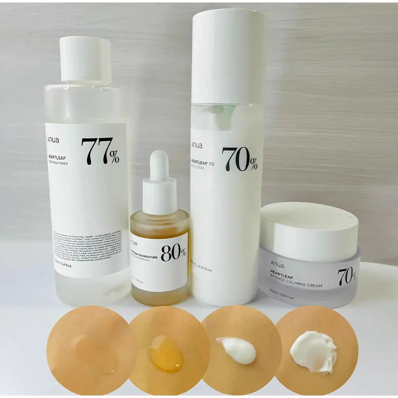 Korean Anua Skincare 
Glass Skin