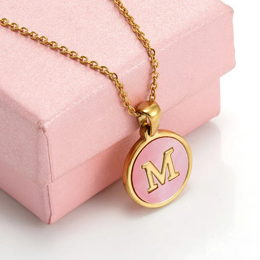 ViviBelle 18K Gold Initial Necklace