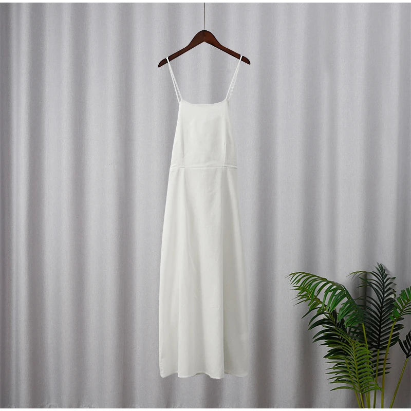 Sleeveless Ankle-Length Beach Dress