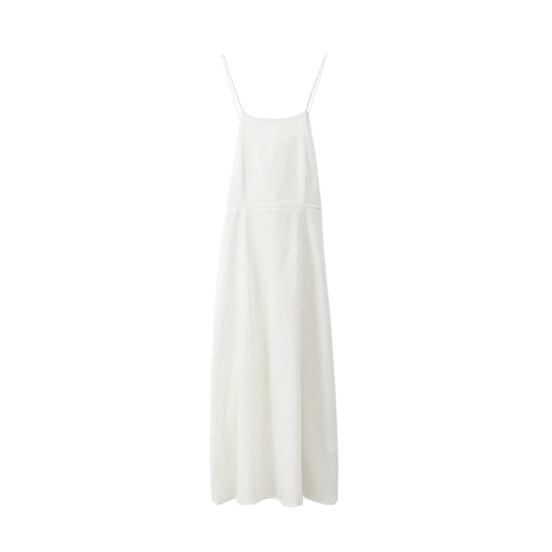 Sleeveless Ankle-Length Beach Dress