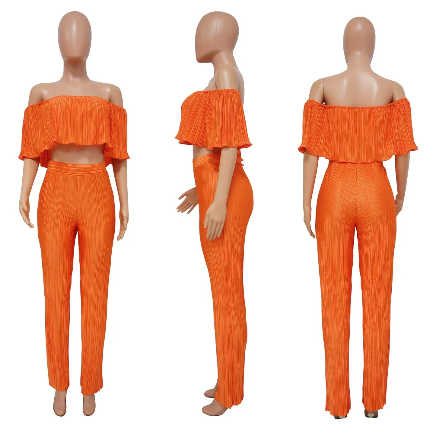 ViviBelle Pleated&nbsp; 2 Piece Set